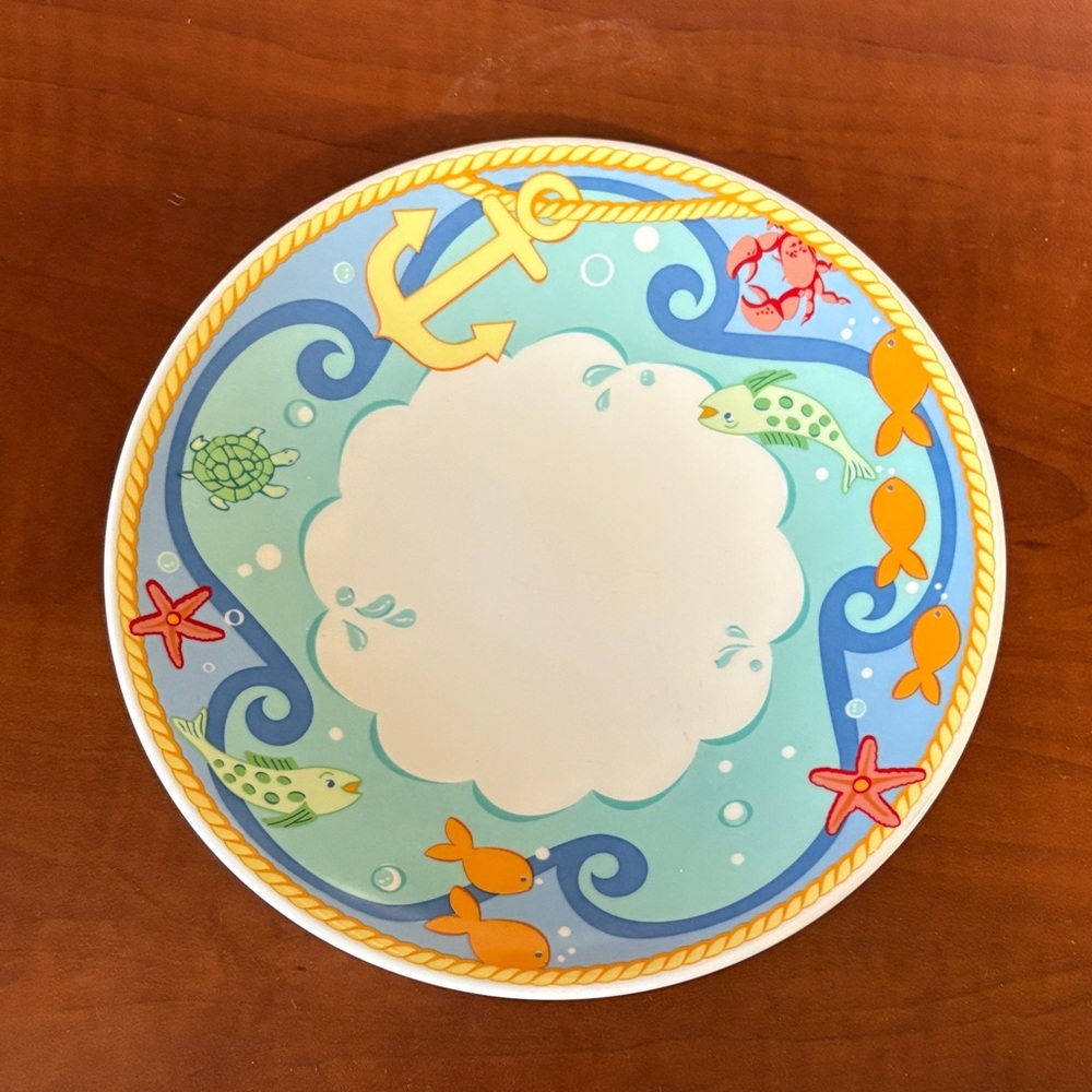 Tiffany& Co Nautical Themed Decorative Plate-kids size